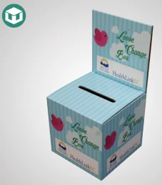 Supermarket Cube Donation Box