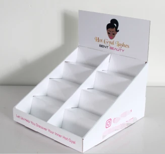 Eyelash Counter Cardboard Display