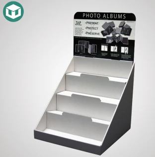 Photo Album Counter Cardboard Display