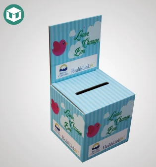 Cardboard Suggestion Boxes