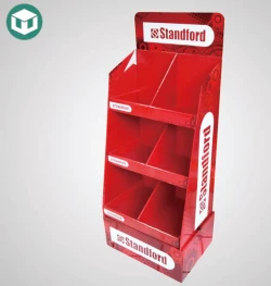 Floor Standing Display With Dividers