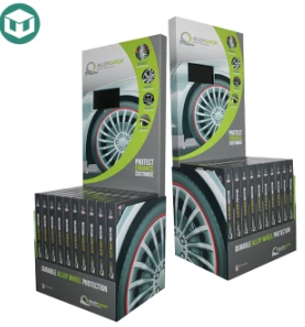 Corrugated Custom Tire Display Stand