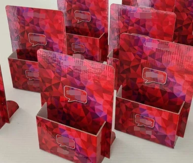 Cardboard Display For Sustainable Stationery