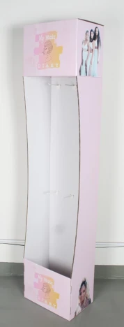 Hair Extension Floor Cardboard Display