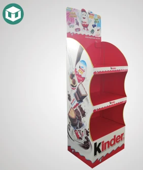Kinder Chocolate Cardboard Display Stand