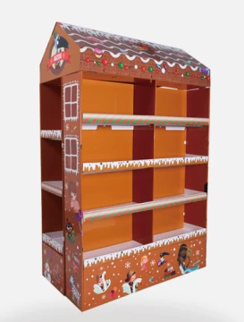 Custom Christmas Pallet Display Stand Can Make Sales Better