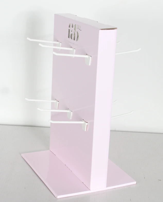 Christmas Cardboard Corrugated PDQ Counter Box CDU With Peg Hook For Gift/Gre...