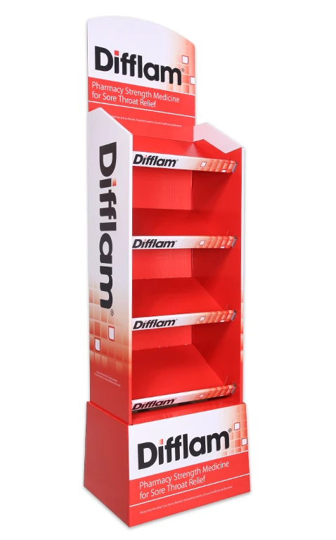 Customized Pharmacy Display Stand For Promotion