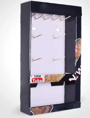 China Factory Custom Cardboard Hanging Sidekick Display
