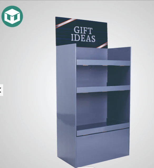 2021 Retail Stores Hot Sale Custom Cardboard Shelf Display Rack