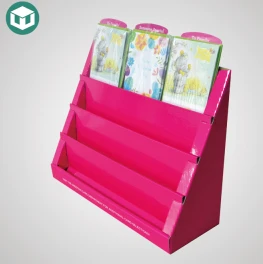 Pink Twelve Pocket Card Display