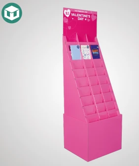 WOW Floor Cardboard Display Structure Design