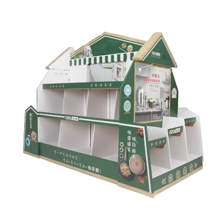 WOW Wholesale Cookie Cardboard Pallet Display For Advertisement
