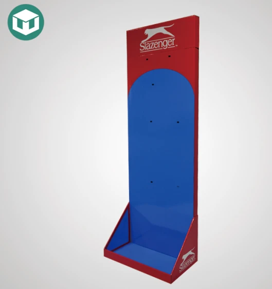 Easy-to-assemble Hook Floor Display Stand