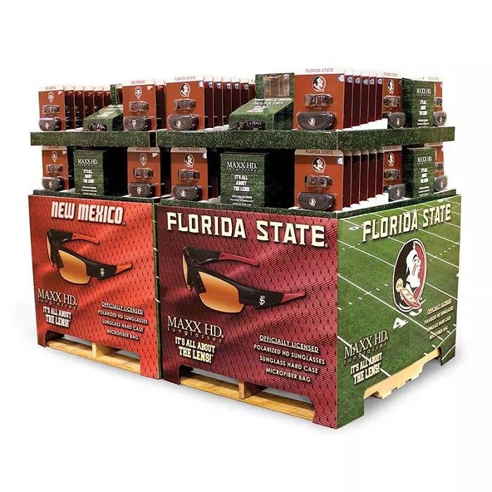 Attractive Shape Design Pallet Display For Promotion
