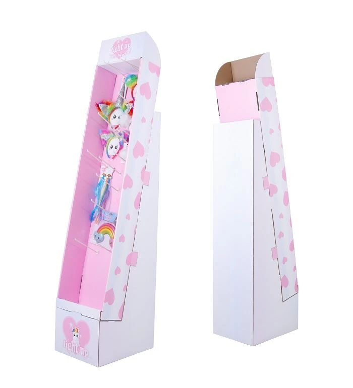 Cardboard Display With Hooks