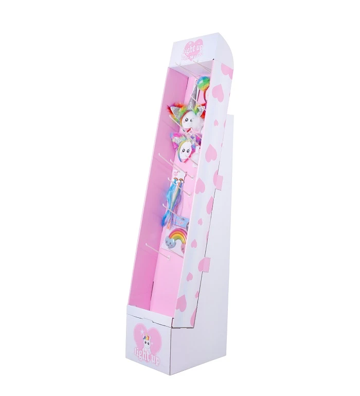 Cardboard Display With Hooks