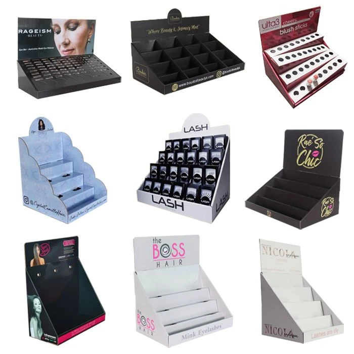 Cardboard Lash Display Stand