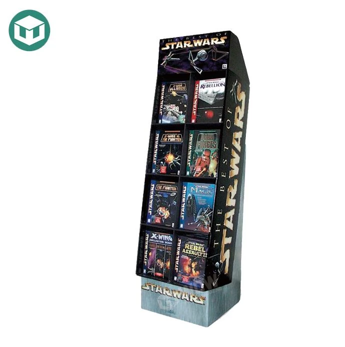 Cardboard Magazine Display Stand