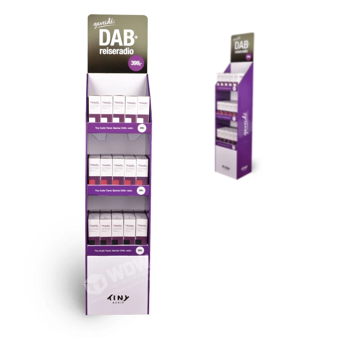 Cheap Cardboard Display Rack