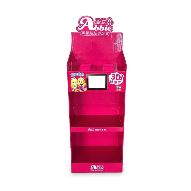 Cheap Printed Cardboard Floor Display