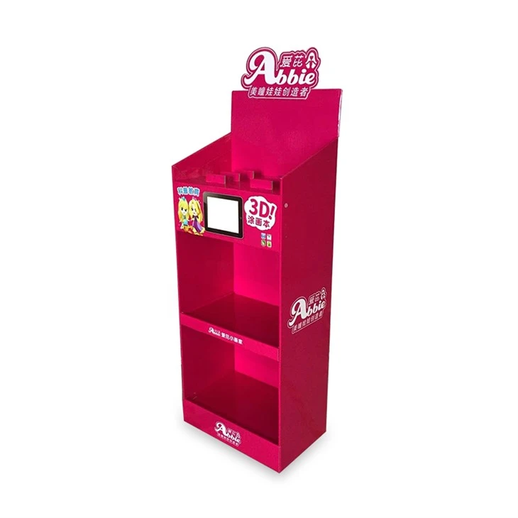 Cardboard Multi-Tier Stationery Display Stand