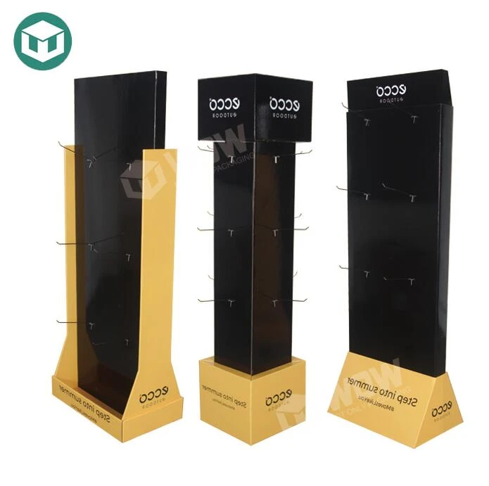 display rack with hooks