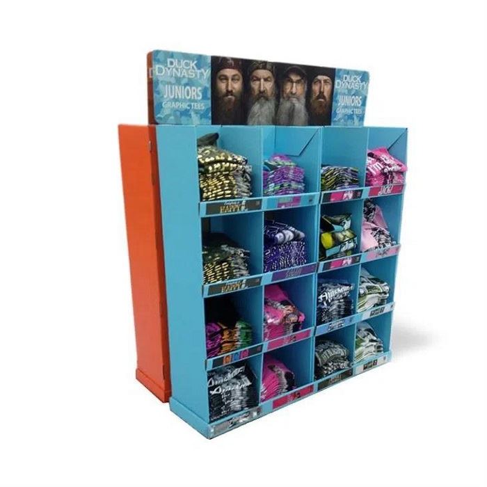 POP Corrugated Pallet Clothing Display