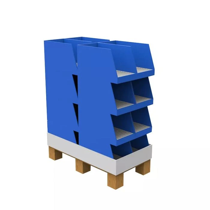 POP Corrugated Pallet Clothing Display