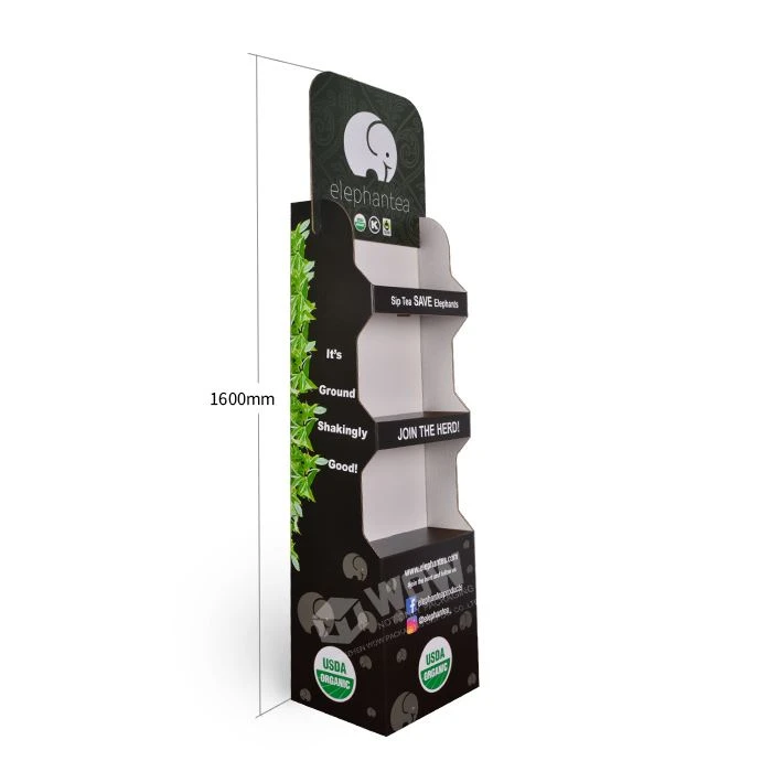 Customized 3 Tier Cardboard FSDU Display