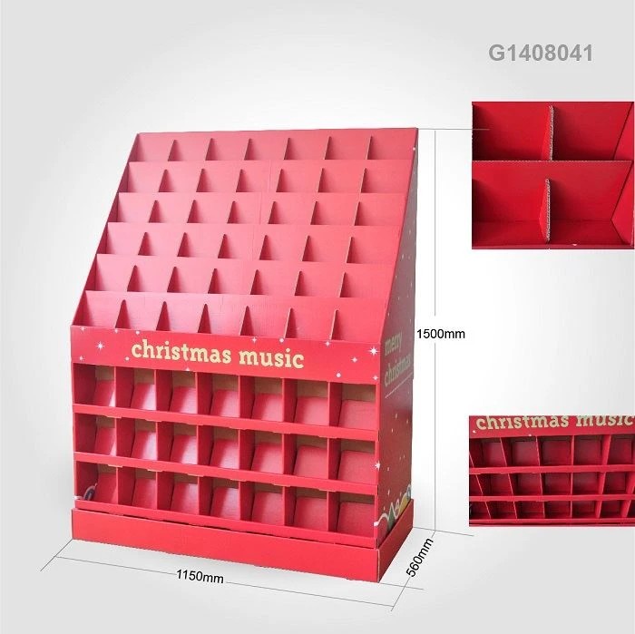 Customized Shape Cardboard Displays For Holiday Products Promotion