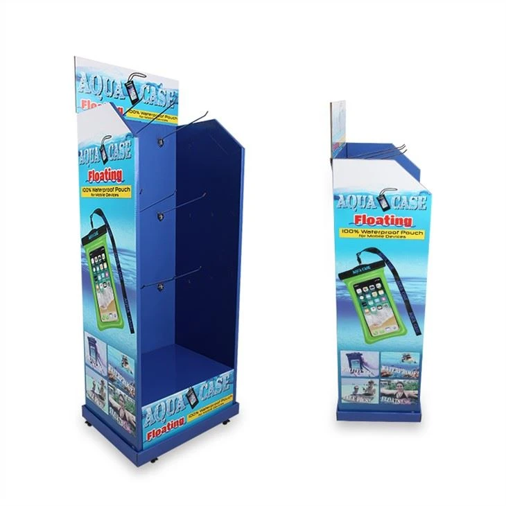 ​Customized Shape Floor Cardboard Display Stand