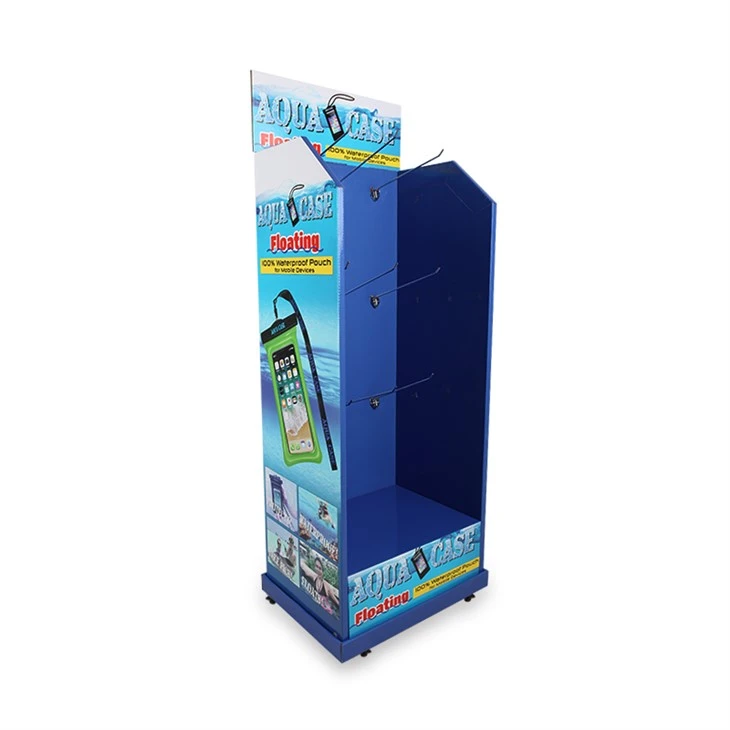 ​Customized Shape Floor Cardboard Display Stand