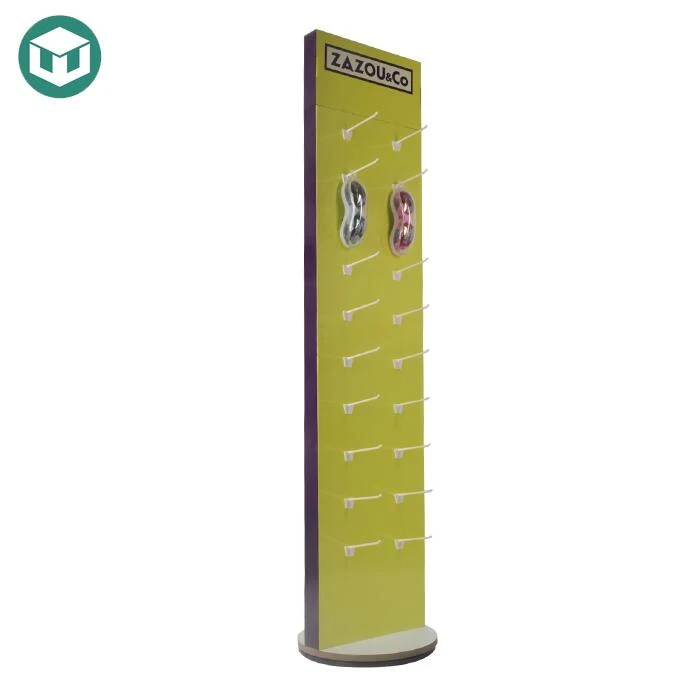 Display Stand On The Rotating Table