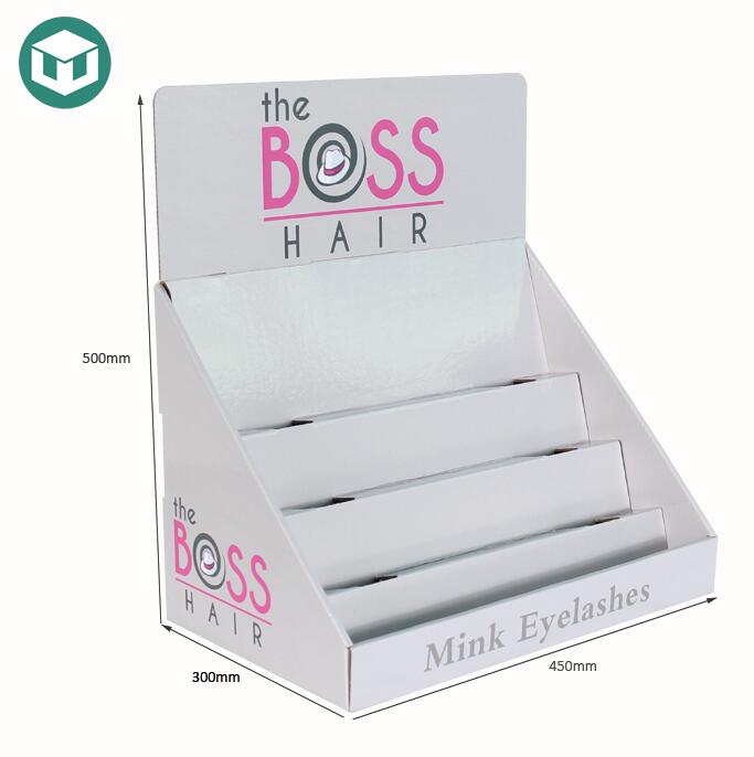 Eyelashes Counter Cardboard Paper Display
