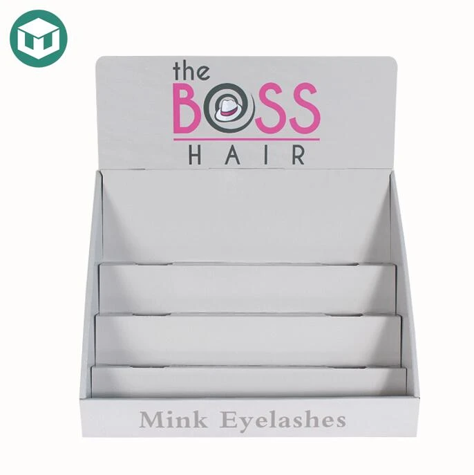 Eyelashes Counter Cardboard Paper Display