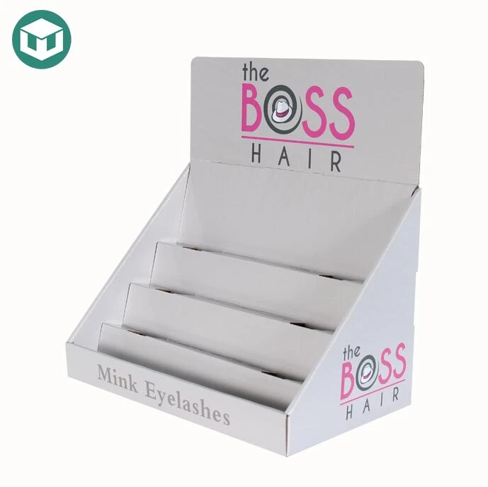 Eyelashes Counter Cardboard Paper Display