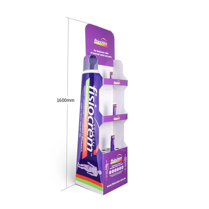 Floor Cardboard Display For Supermarkets Promotion