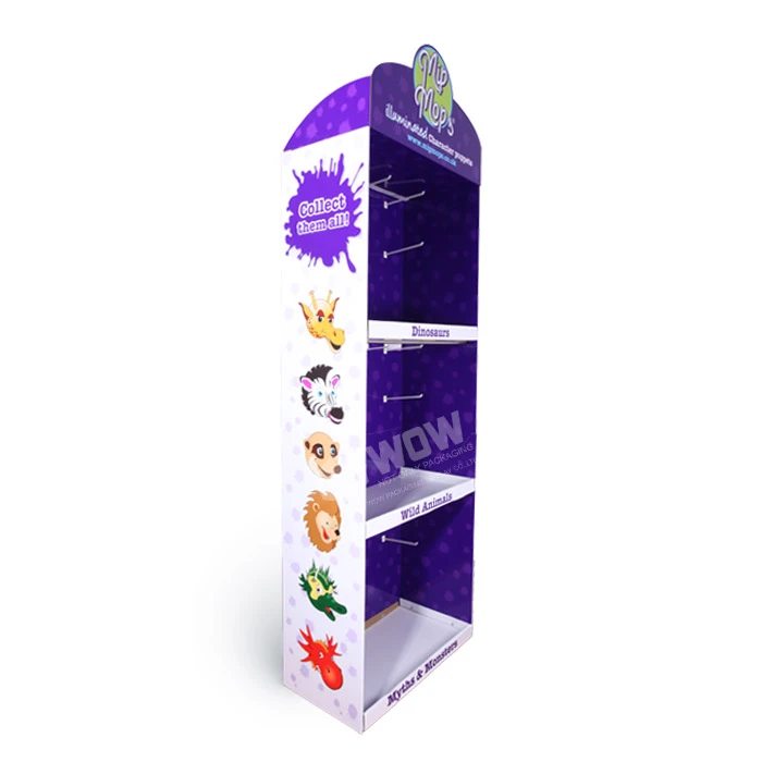 Floor Paper Cardboard Display Stand