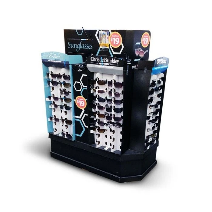 Floor Pop Sunglasses Displays Cardboard Display