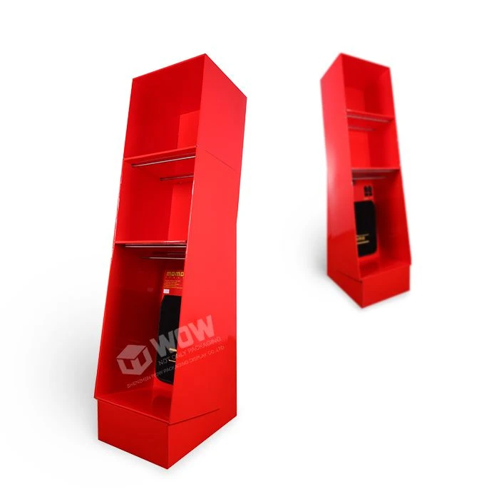 Full Color Cardboard Paper Floor Display Stand