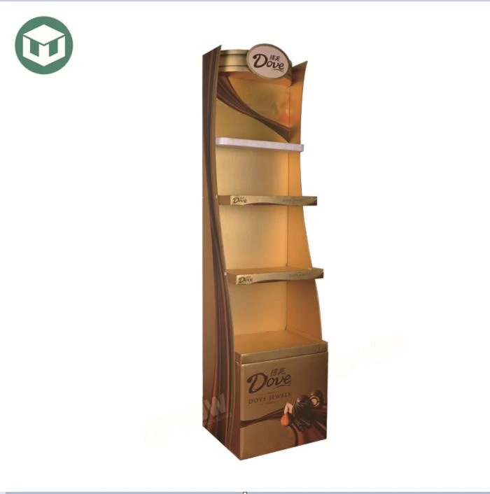 Gold Stamping Chocolate Point Of Sale Display