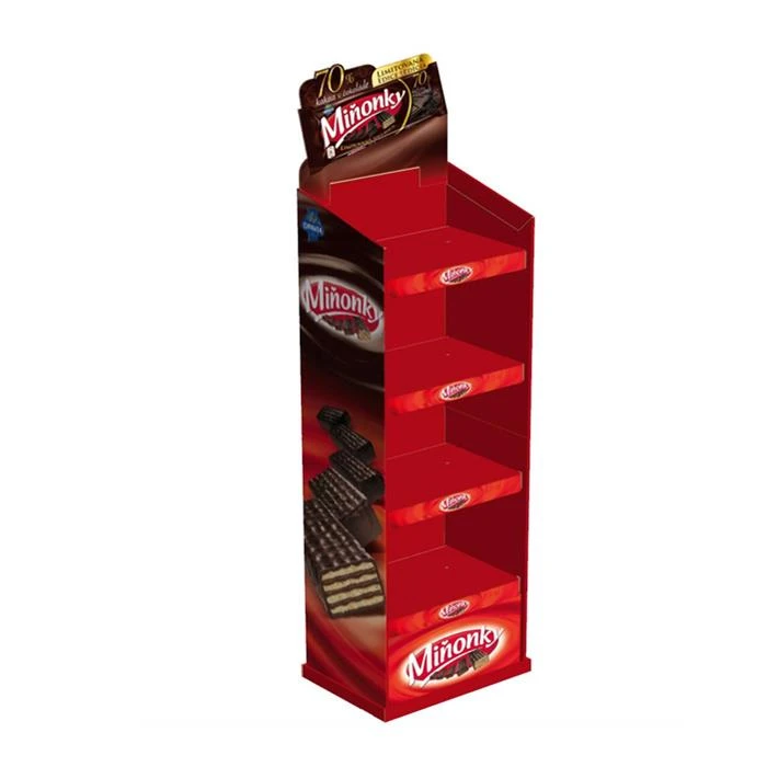 Gold Stamping Chocolate Point Of Sale Display