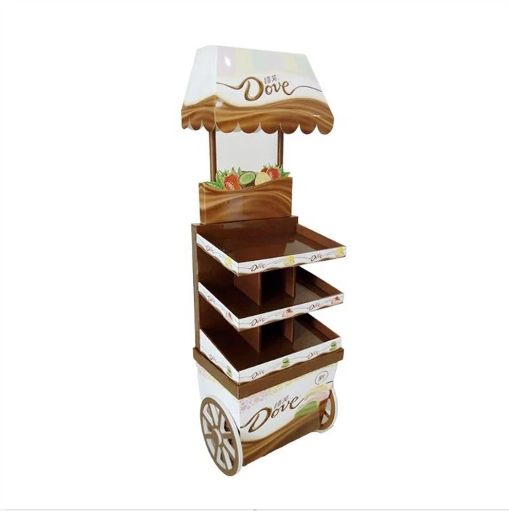 Gold Stamping Chocolate Point Of Sale Display