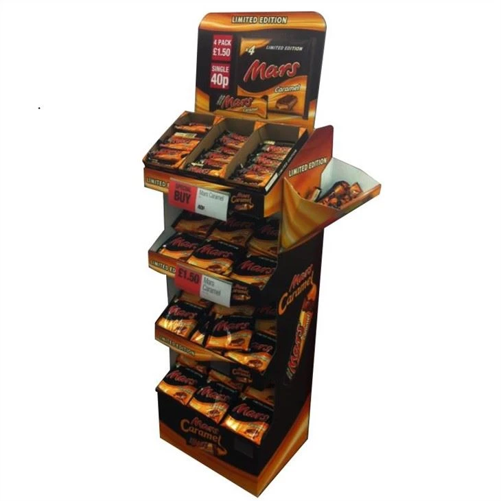 Gold Stamping Chocolate Point Of Sale Display