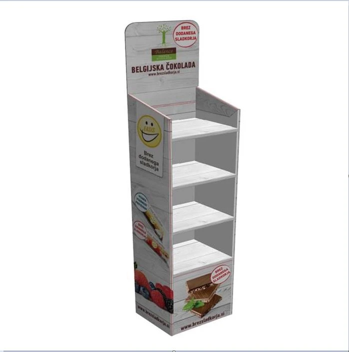 Gold Stamping Chocolate Point Of Sale Display