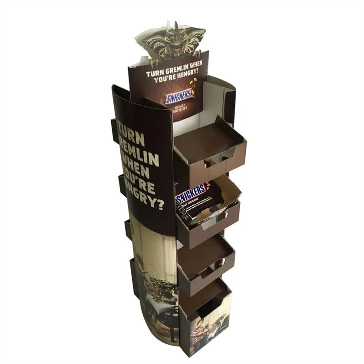 Gold Stamping Chocolate Point Of Sale Display