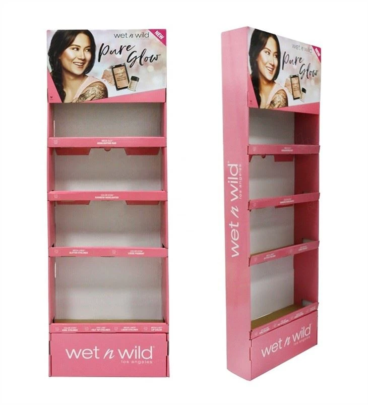Gravity Feed Cardboard Sidekick Display Stand