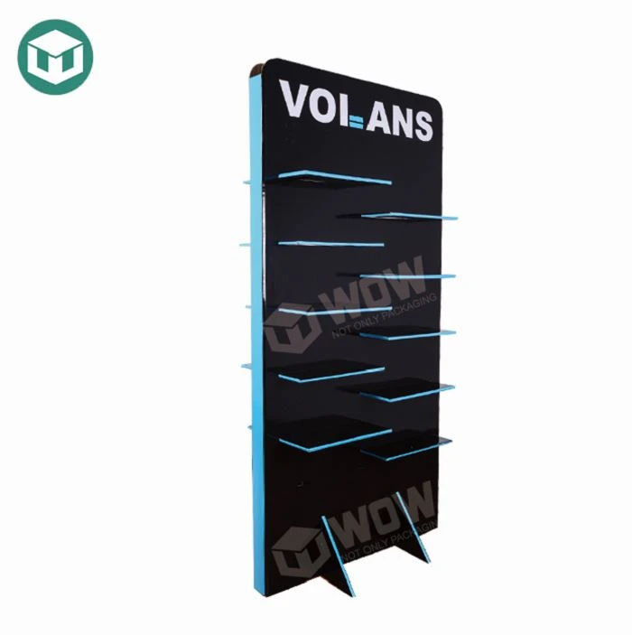 Paper Material Shoe Display Shelves