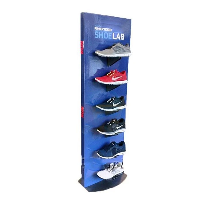 Paper Material Shoe Display Shelves